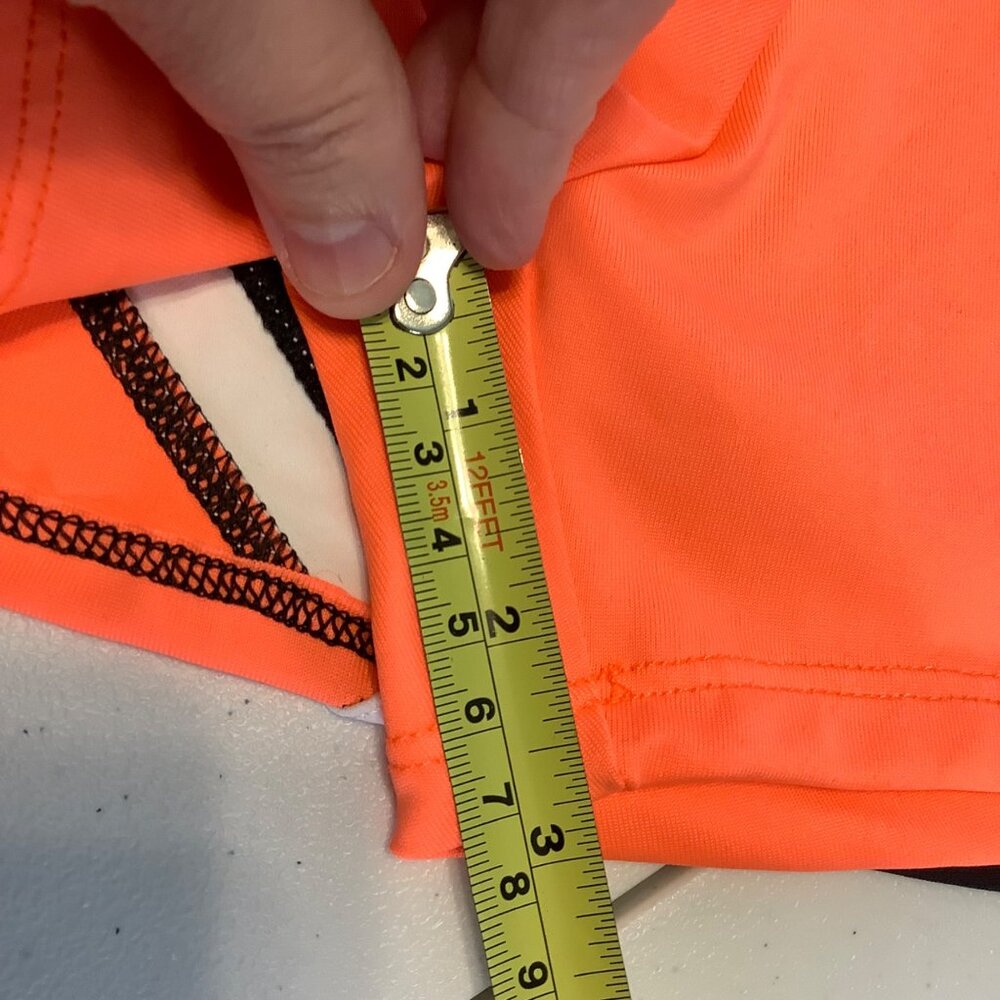 NWT Belen Berbel Women’s Tennis Pickleball Skort Large Orange Black Activewear - Picture 4 of 10